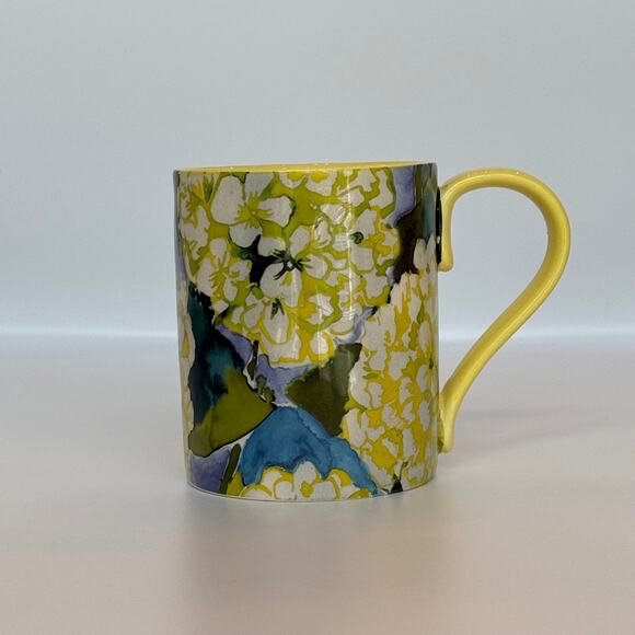 New in Box Anthropologie Hydrangea Livia Mug - Picture 2 of 8